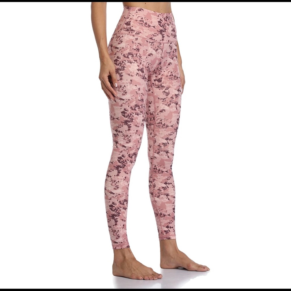Colorful koala pink camo leggings
